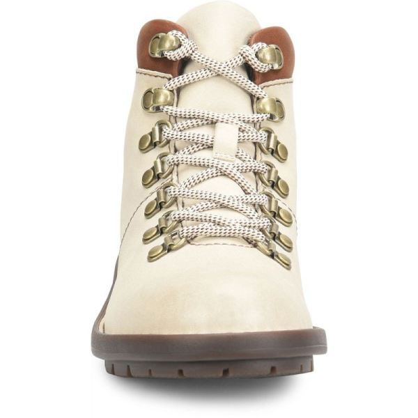 Born | For Women Blaine Boots - Cream and Brown (White)