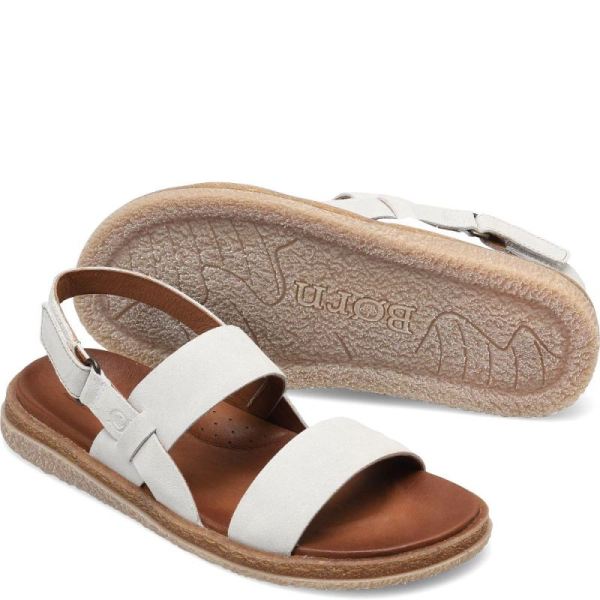 Born | For Women Cadyn Sandals - Light Fog Suede (Grey)