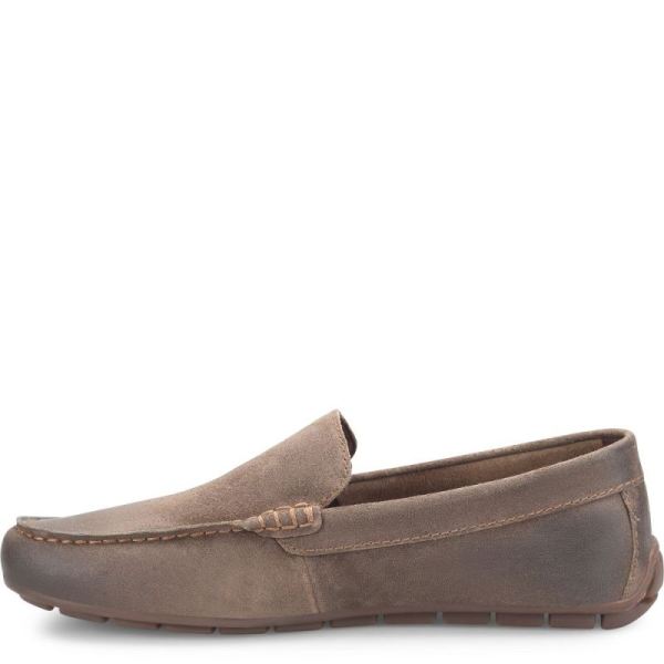 Born | For Men Allan Slip-Ons & Lace-Ups - Taupe Mud Distressed (Brown)