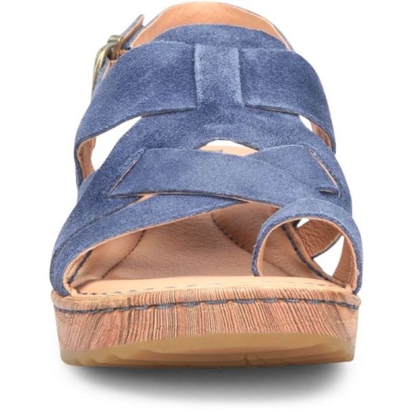 Born | For Women Abbie Sandals - Indigo Suede (Blue)