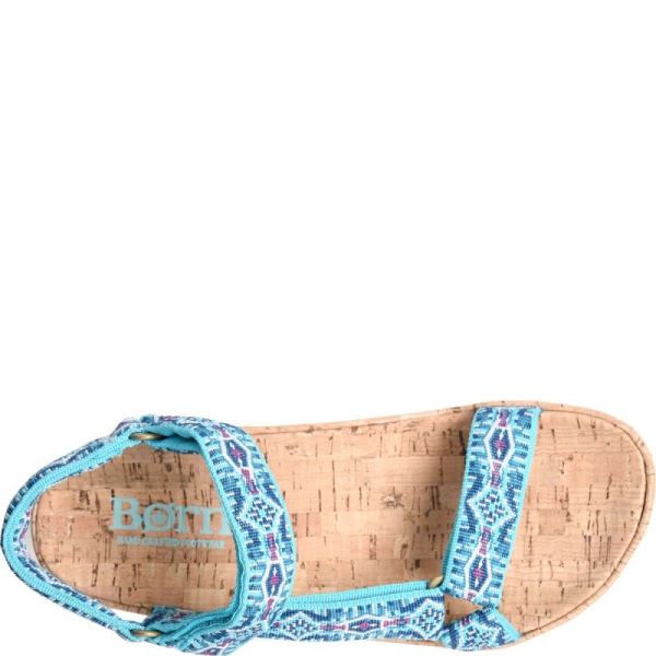 Born | For Women Sirena Sandals - Turquoise Fabric (Multicolor)