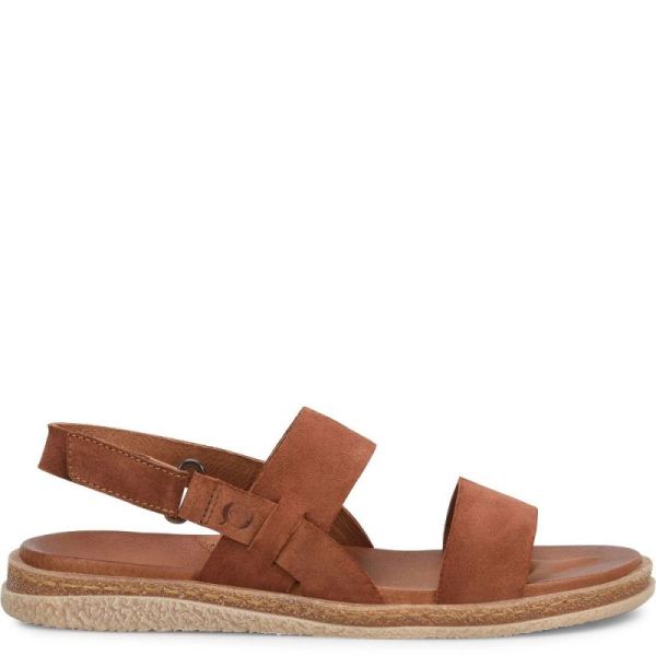 Born | For Women Cadyn Sandals - Cognac Suede (Brown)