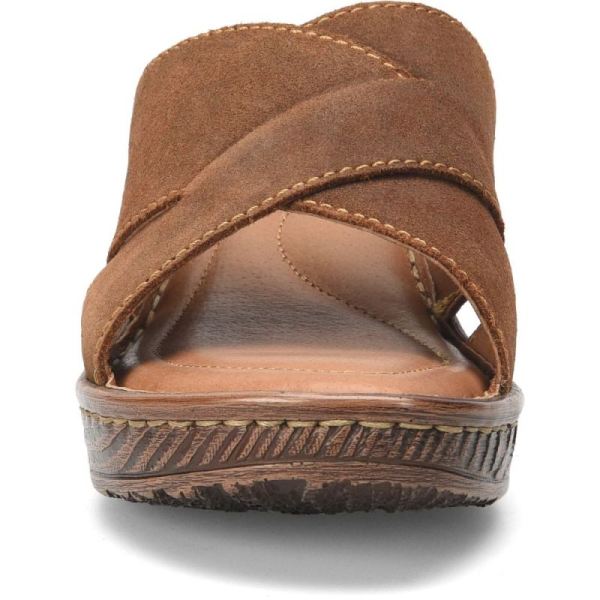 Born | For Women Teayo Basic Sandals - Glazed Ginger Distressed (Brown)