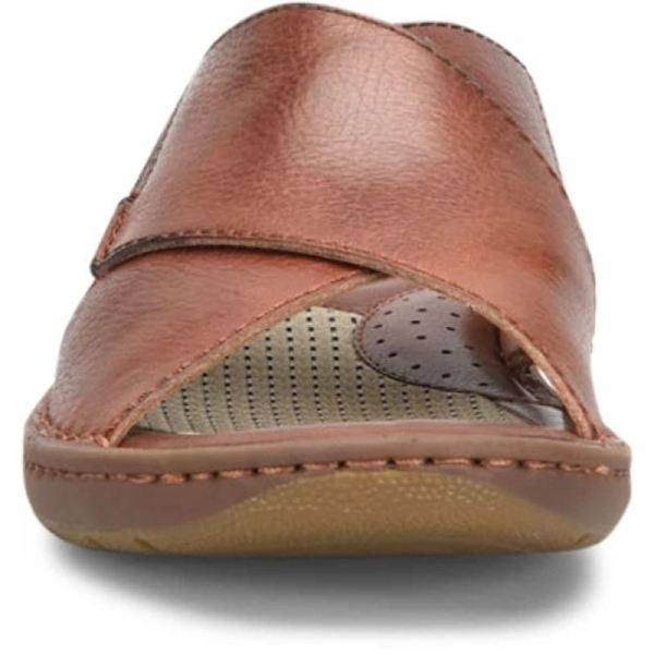 Born | For Men Marco Sandals - Dark Tan Bourbon (Brown)