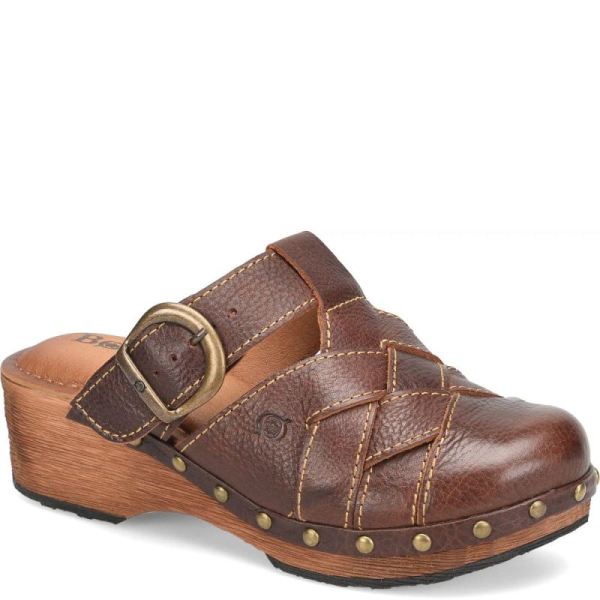 Born | For Women Amber Clogs - Cinnamon Stick (Brown)