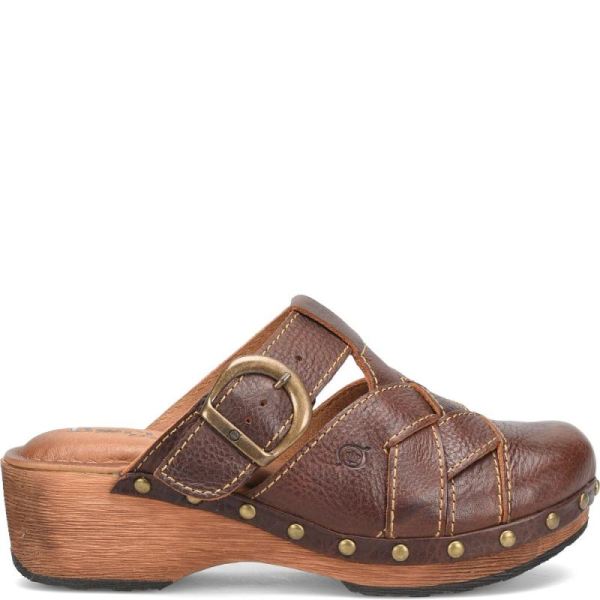 Born | For Women Amber Clogs - Cinnamon Stick (Brown)