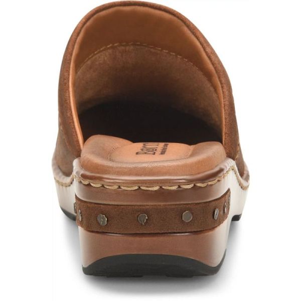 Born | For Women Bandy Clogs - Glazed Ginger Distressed (Brown)