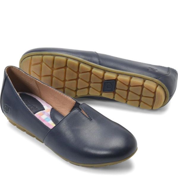 Born | For Women Sebra Flats - Navy Peacoat (Blue)