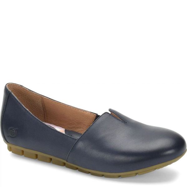 Born | For Women Sebra Flats - Navy Peacoat (Blue)