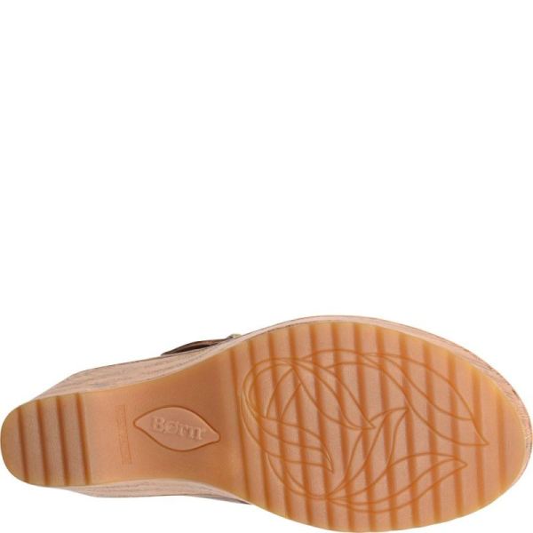 Born | For Women Emily Sandals - Brown Luggage (Brown)