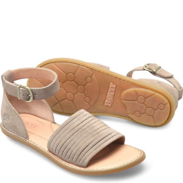 Born | For Women Margot Sandals - Taupe Suede (Tan)