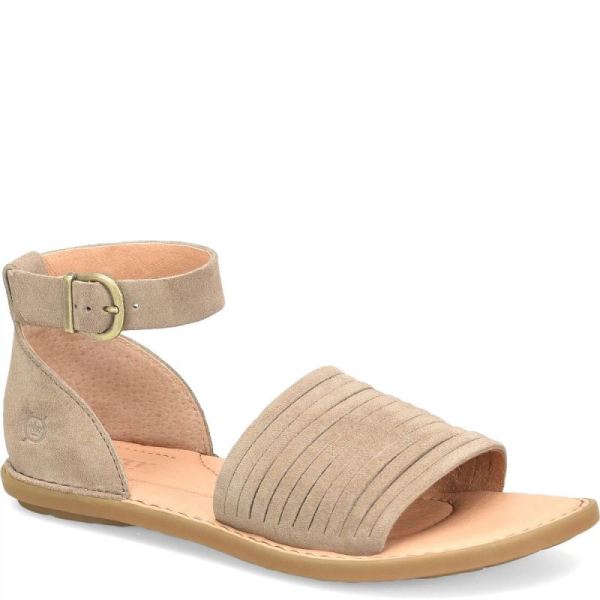 Born | For Women Margot Sandals - Taupe Suede (Tan)