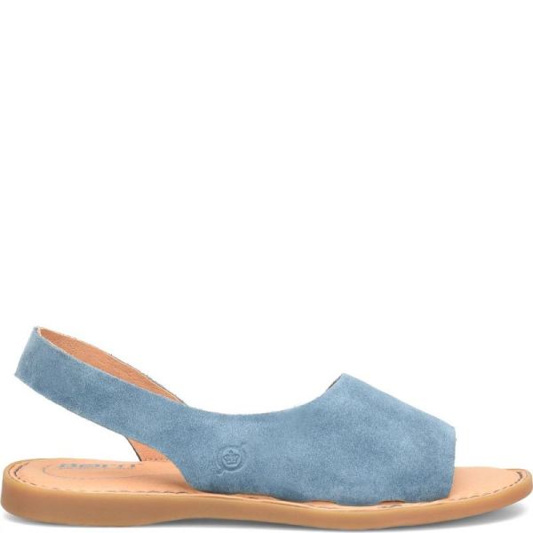 Born | For Women Inlet Sandals - Jeans Suede (Blue)