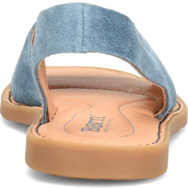 Born | For Women Inlet Sandals - Jeans Suede (Blue)