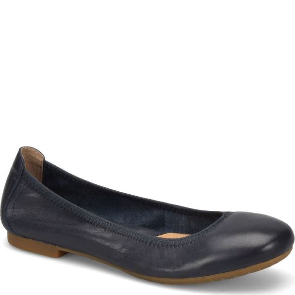 Born | For Women Julianne Flats - Navy (Blue)