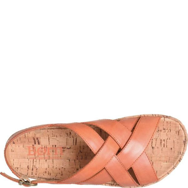 Born | For Women Shona Sandals - Orange Papaya (Orange)