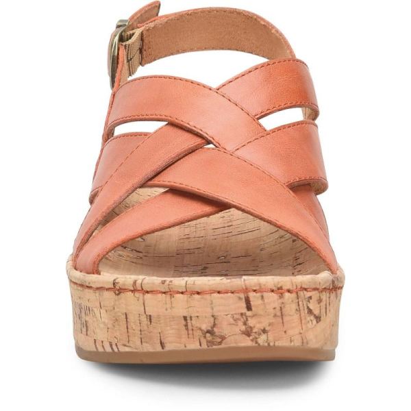 Born | For Women Shona Sandals - Orange Papaya (Orange)