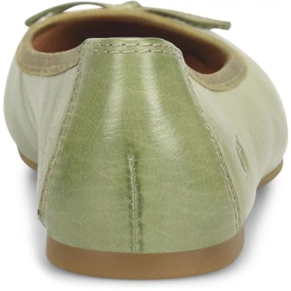 Born | For Women Brin Flats - Green Leaf (Green)