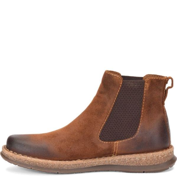 Born | For Men Brody Boots - Glazed Ginger Distressed (Brown)