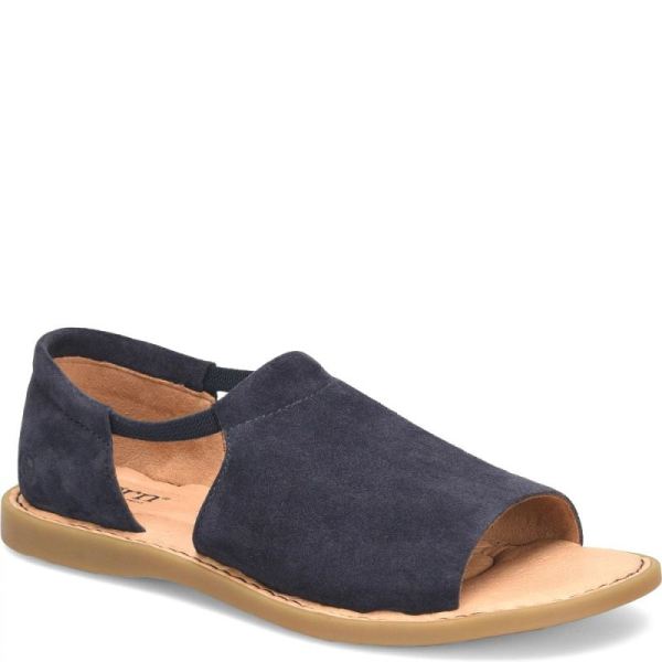 Born | For Women Cove Modern Sandals - Navy River Suede (Blue)