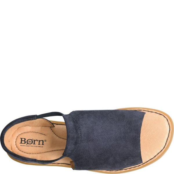 Born | For Women Cove Modern Sandals - Navy River Suede (Blue)