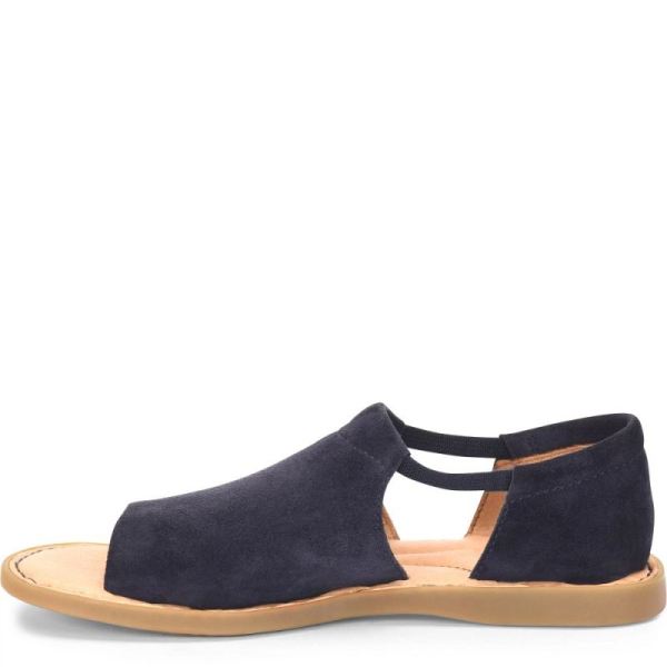 Born | For Women Cove Modern Sandals - Navy River Suede (Blue)