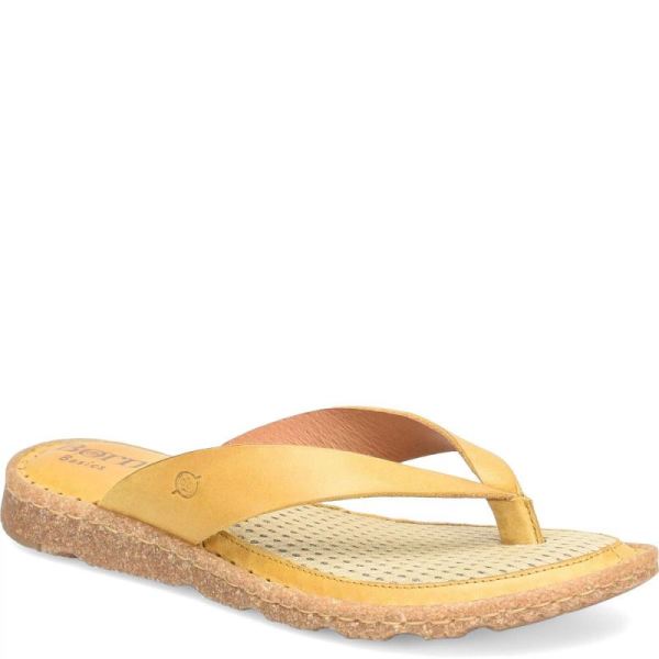 Born | For Women Bora Basic Sandals - Ocre (Yellow)