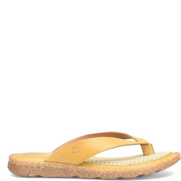 Born | For Women Bora Basic Sandals - Ocre (Yellow)