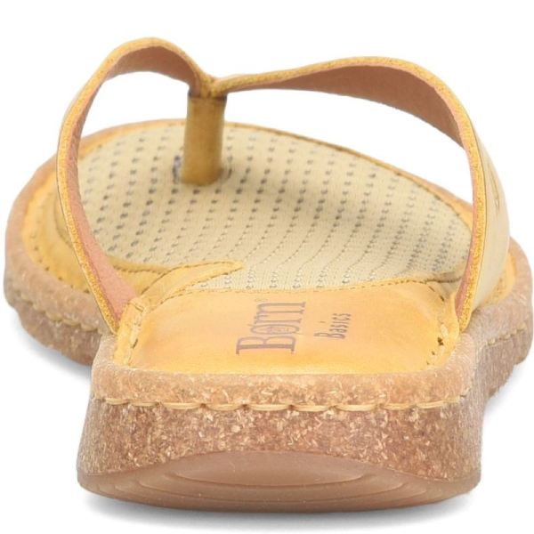 Born | For Women Bora Basic Sandals - Ocre (Yellow)