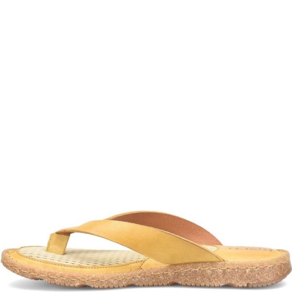 Born | For Women Bora Basic Sandals - Ocre (Yellow)