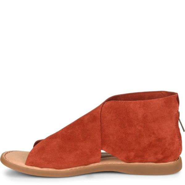 Born | For Women Iwa Sandals - Red Arogosta Suede (Red)