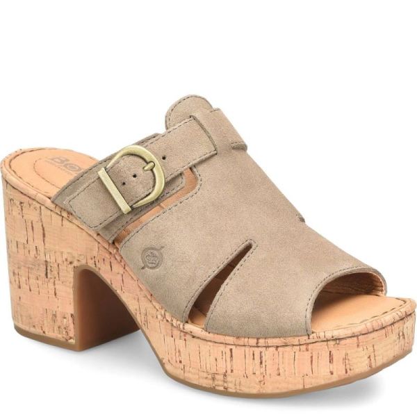 Born | For Women Brooklan Sandals - Taupe Suede (Tan)