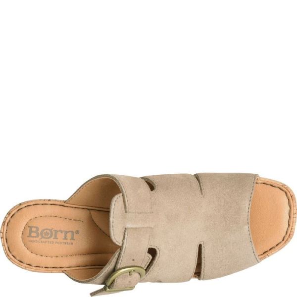 Born | For Women Brooklan Sandals - Taupe Suede (Tan)