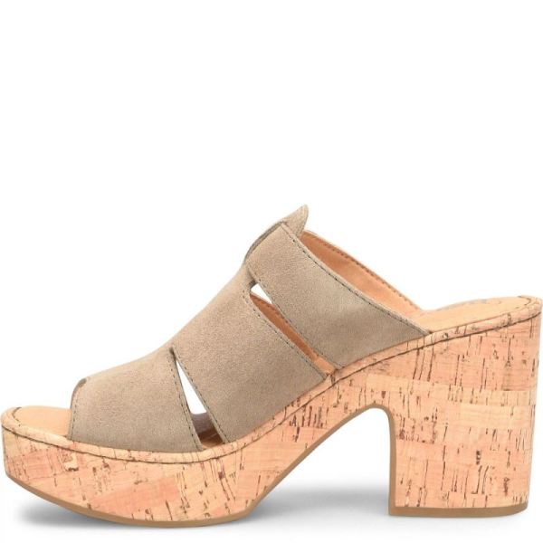 Born | For Women Brooklan Sandals - Taupe Suede (Tan)