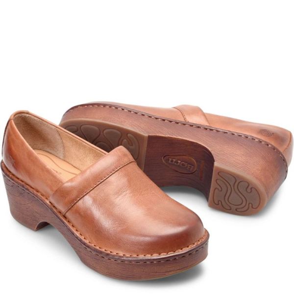 Born | For Women Freya Clogs - Cognac Brown (Brown)