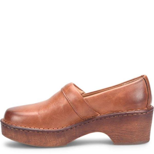 Born | For Women Freya Clogs - Cognac Brown (Brown)