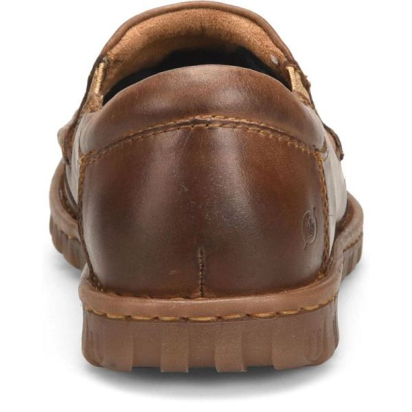 Born | For Men Gudmund Slip-Ons & Lace-Ups - Sunset Embossed (Brown)