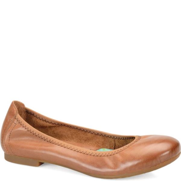 Born | For Women Julianne Flats - Mid Brown (Brown)