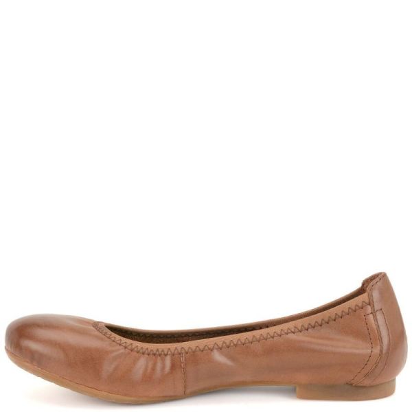 Born | For Women Julianne Flats - Mid Brown (Brown)