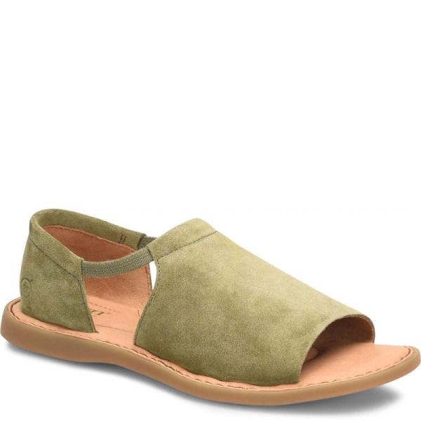 Born | For Women Cove Modern Sandals - Kiwi Suede (Green)