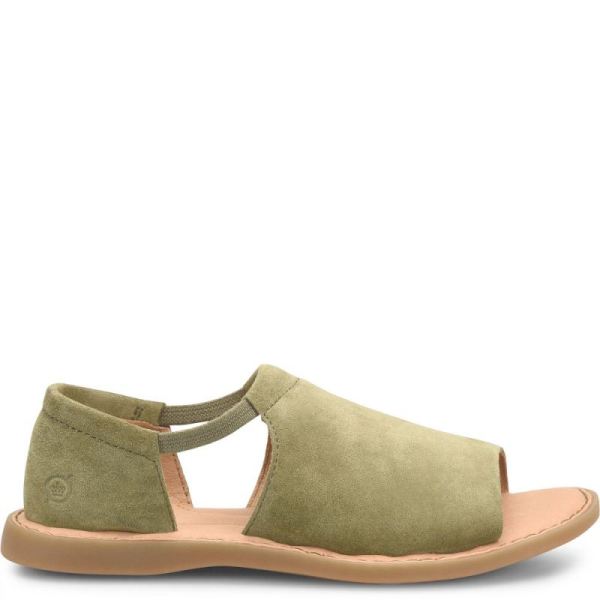 Born | For Women Cove Modern Sandals - Kiwi Suede (Green)