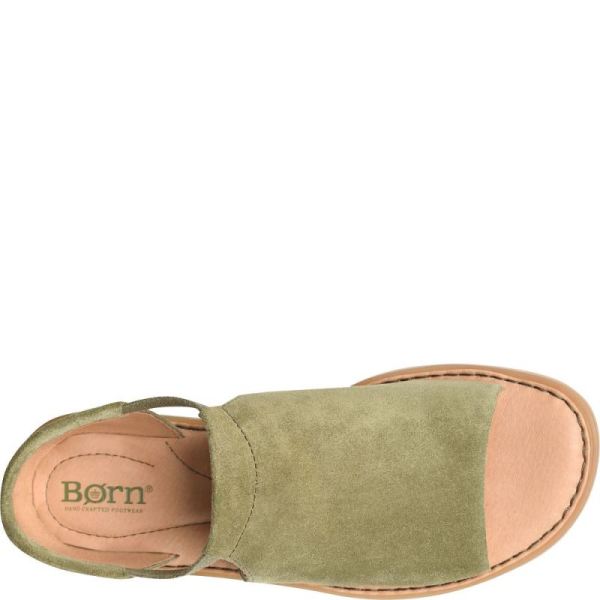 Born | For Women Cove Modern Sandals - Kiwi Suede (Green)