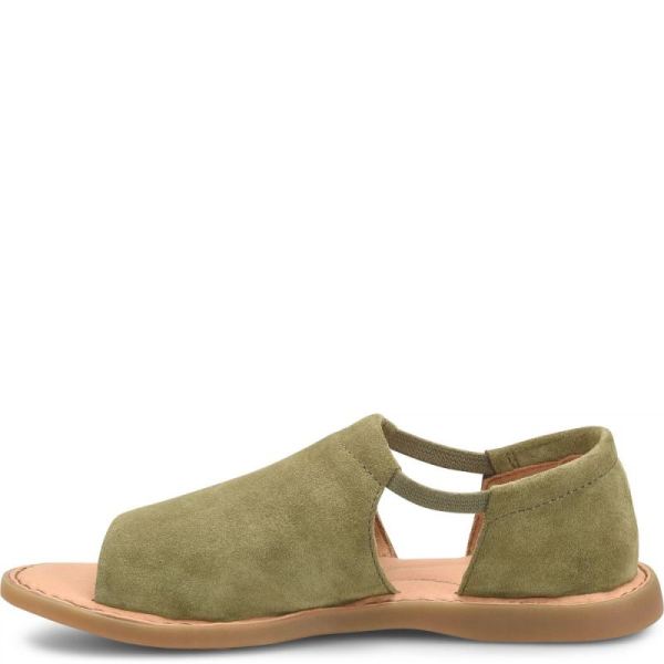 Born | For Women Cove Modern Sandals - Kiwi Suede (Green)