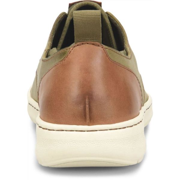 Born | For Men Marcus Slip-Ons & Lace-Ups - Olive Brown Terra Combo (Green)
