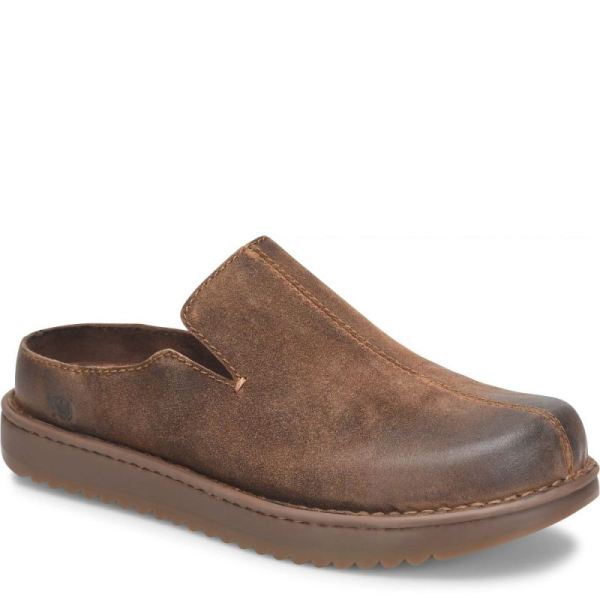 Born | For Men Jude Slip-Ons & Lace-Ups - Tan Caramel Distressed (Brown)