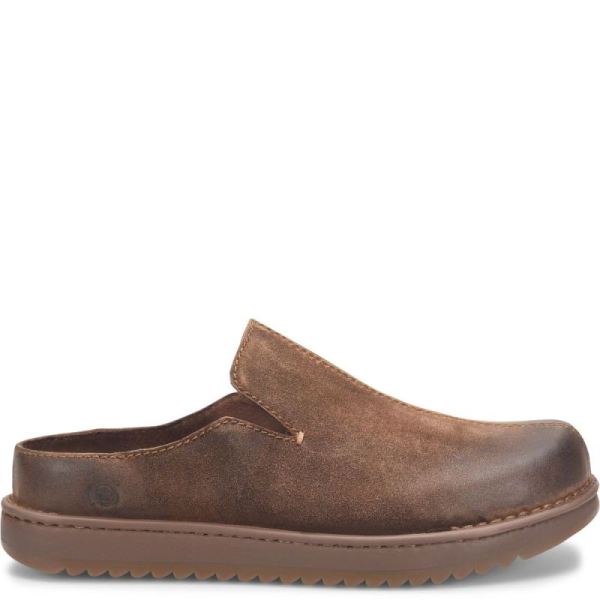 Born | For Men Jude Slip-Ons & Lace-Ups - Tan Caramel Distressed (Brown)