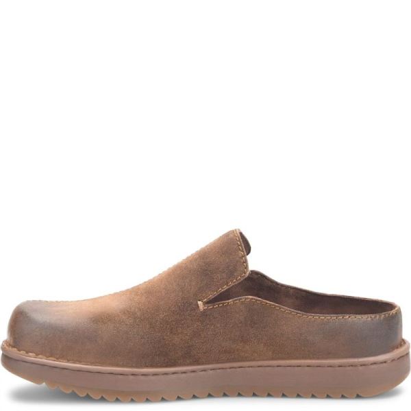 Born | For Men Jude Slip-Ons & Lace-Ups - Tan Caramel Distressed (Brown)