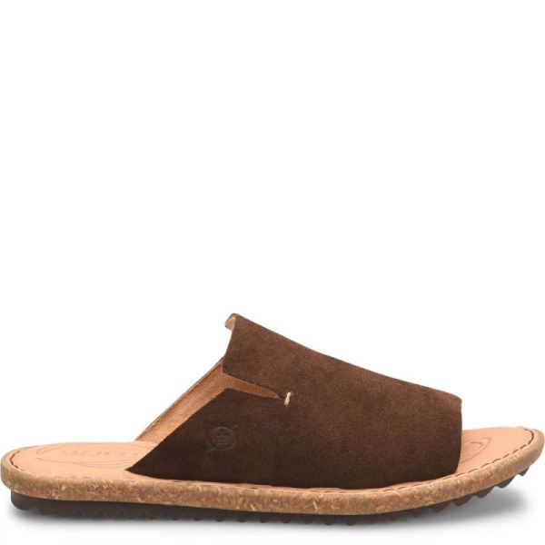 Born | For Women Mesilla Sandals - Dark Castagno Suede (Brown)