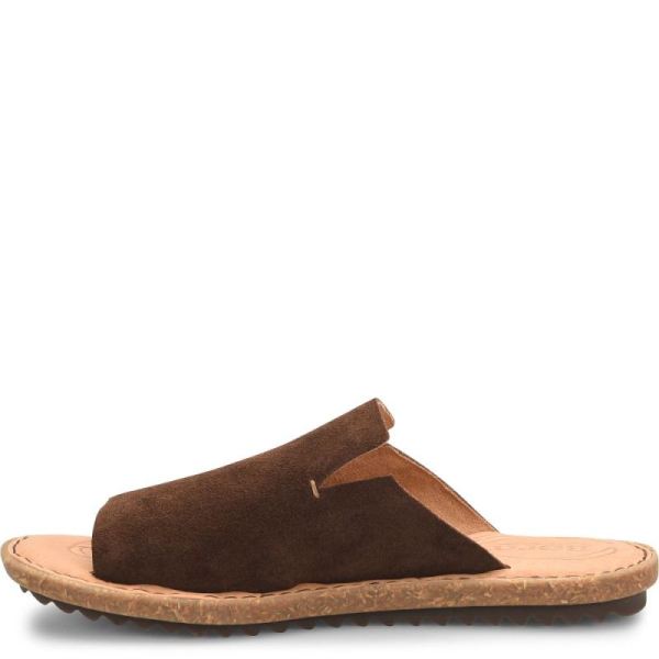 Born | For Women Mesilla Sandals - Dark Castagno Suede (Brown)