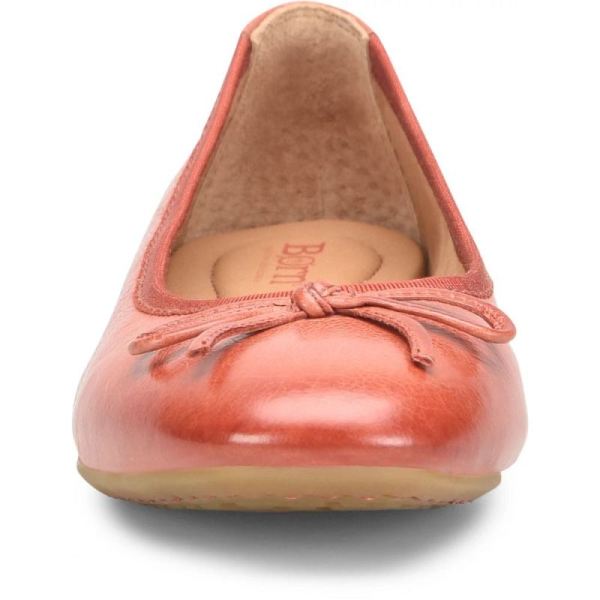 Born | For Women Brin Flats - Rust Cayenne (Red)